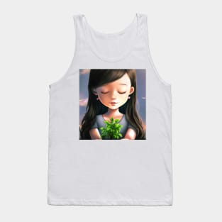 Save the earth illustration Tank Top